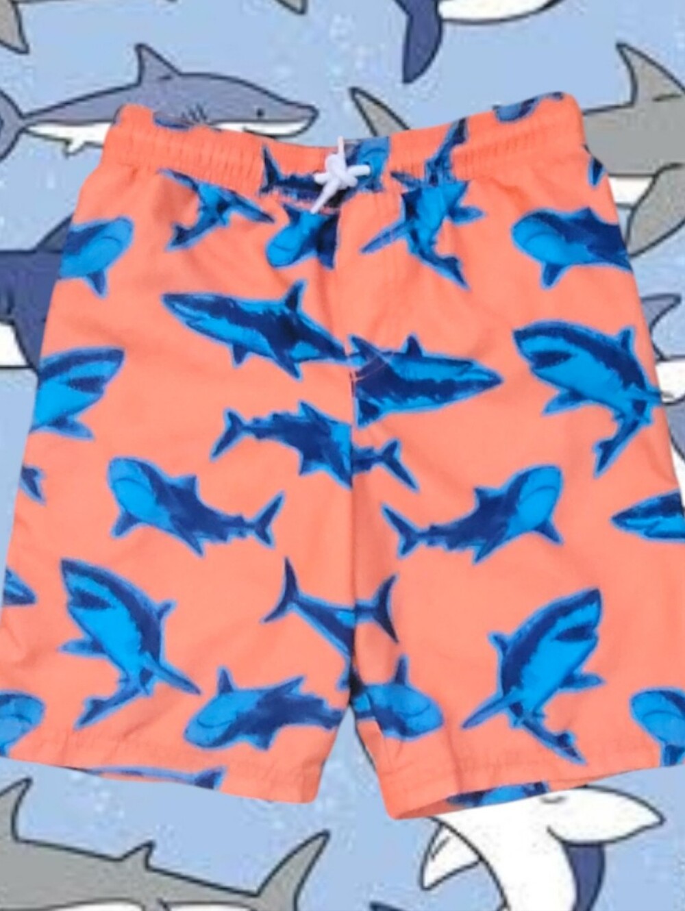 Carter's Boy's Shark Theme Swim Trunks